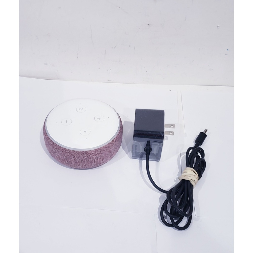 Amazon C78MP8 Echo Dot 3rd Generation Smart Speaker Purple - Tested & Working